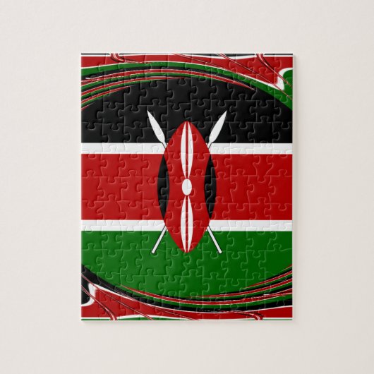 Kenia Legpuzzel (Verticaal)