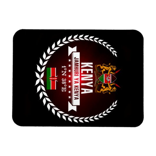 Kenia Magneet (Horizontaal)