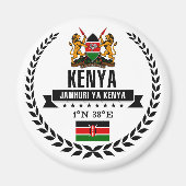 Kenia Magneet (Voorkant)