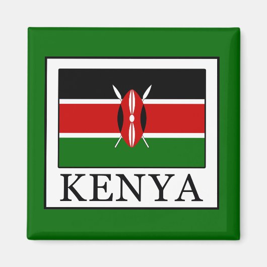 Kenia Magneet (Voorkant)