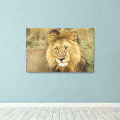 Kenia Masai Mara Canvas Afdruk (Insitu (Houten vloer))