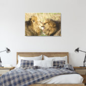 Kenia, Masai Mara Canvas Afdruk (Insitu (Slaapkamer))