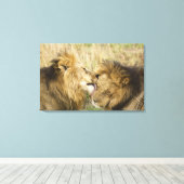 Kenia, Masai Mara Canvas Afdruk (Insitu (Houten vloer))