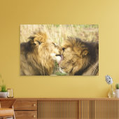 Kenia, Masai Mara Canvas Afdruk (Insitu (Woonkamer))