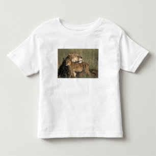 Kenia, Masai Mara Game Reserve, Leeuwin Kinder Shirts