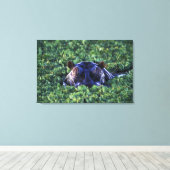 Kenia, Masai Mara National Reserve. Canvas Afdruk (Insitu (Houten vloer))