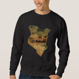 Kenia met olifanten Afrika Trui