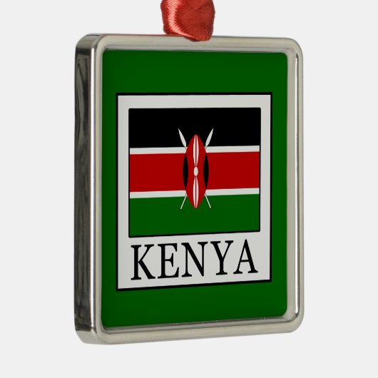 Kenia Metalen Ornament (Rechts)