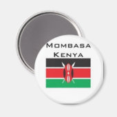 Kenia, mombasa magneet (Voorkant / Achterkant)