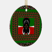 Kenia mooie heetten keramisch ornament (Rechts)