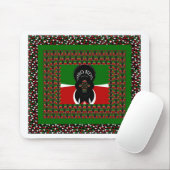 Kenia mooie heetten muismat (Met muis)