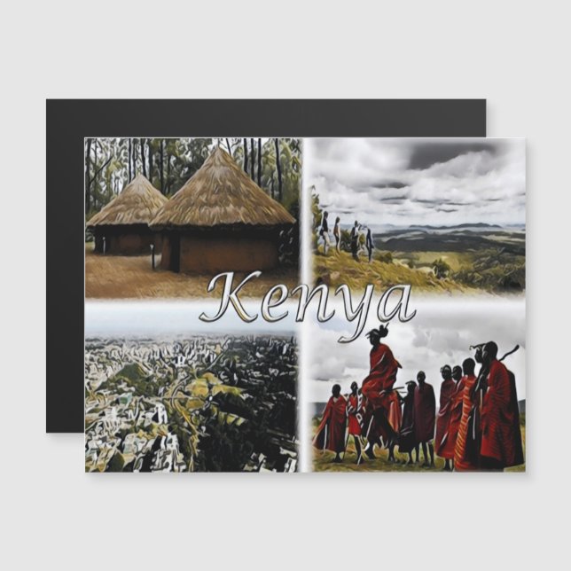 Kenia - Mosaic - (Voorkant / Achterkant)