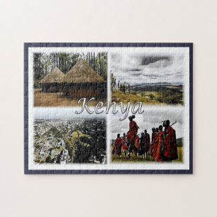 Kenia - Mosaic - Legpuzzel
