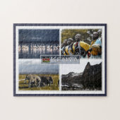 Kenia - Mosaic - Legpuzzel (Horizontaal)