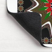 Kenia Nationale vlag Kleuren Patroon Art Design Muismat (Hoek)