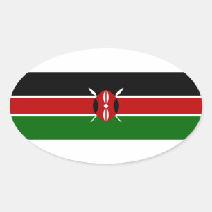 KENIA OVALE STICKER