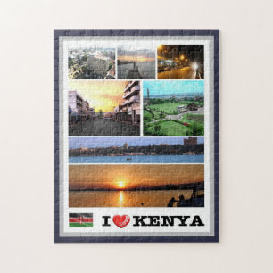 Kenia - Panorama - Legpuzzel