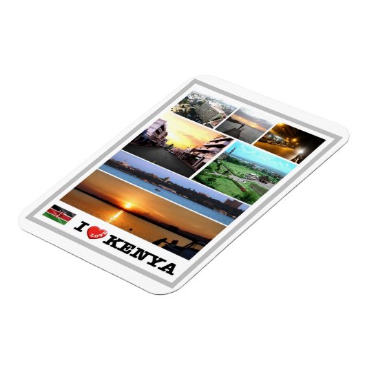 Kenia - Panorama - Magneet (Linkerzijde)