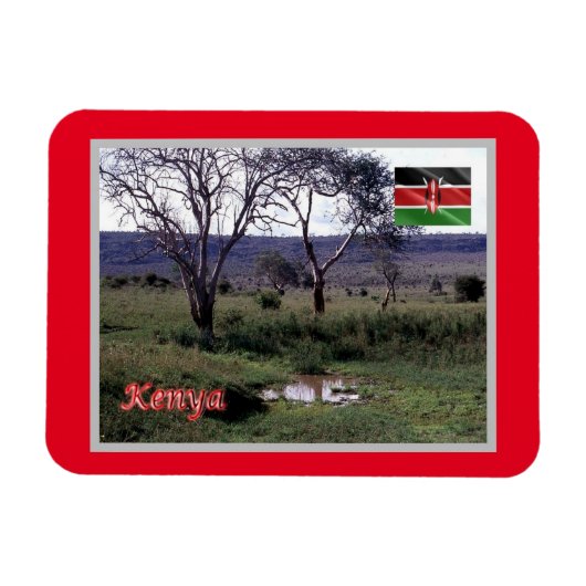 Kenia - Panorama - Magneet (Horizontaal)