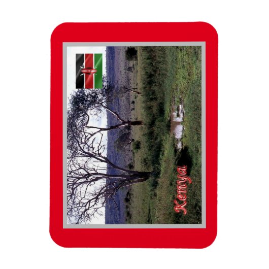 Kenia - Panorama - Magneet (Verticaal)