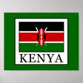Kenia Poster (Voorkant)
