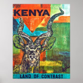Kenia Poster (Voorkant)