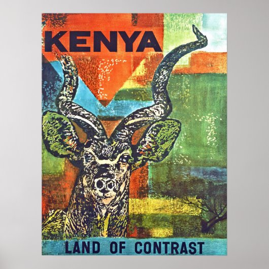 Kenia Poster (Voorkant)