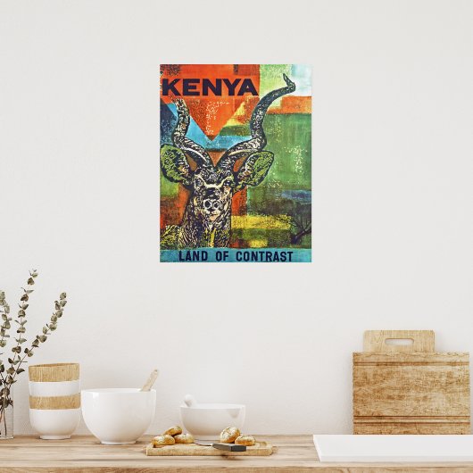 Kenia Poster (Keuken)