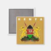 Kenia Producten Magneet (Voorkant / Achterkant)