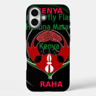 Kenia Raha Geen Zorg iPhone 16 Plus Hoesje