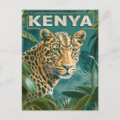 Kenia Reizen Briefkaart (Voorkant)