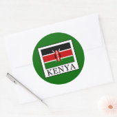 Kenia Ronde Sticker (Envelop)