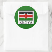 Kenia Ronde Sticker (Tas)
