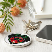 Kenia Sleutelhanger (Zijkant)