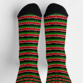 Kenia Socks, patriottische Keniaanse mode van de v Sokken (Top)