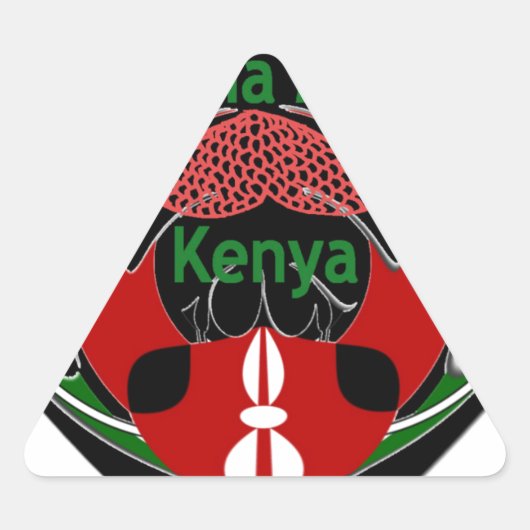 Kenia Sticker (Voorkant)