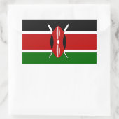 Kenia* Sticker vlag (Tas)