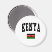 Kenia Stijl Magneet (Voorkant / Achterkant)