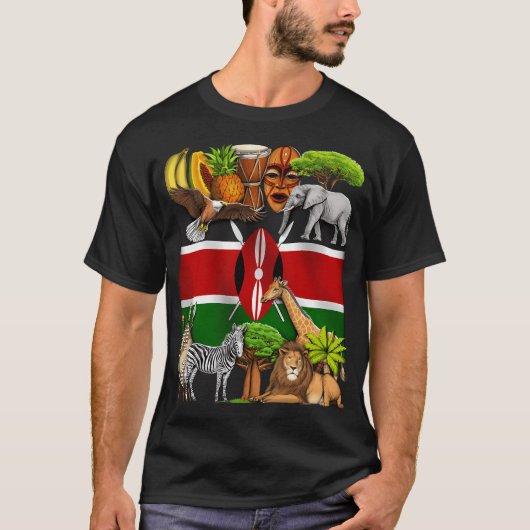 Kenia T-shirt (Voorkant)