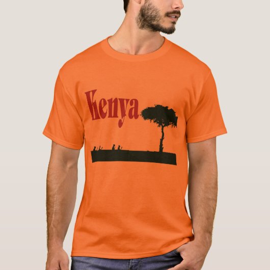 Kenia T-shirt (Voorkant)