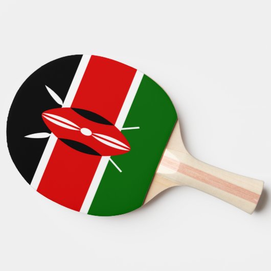 Kenia Tafeltennisbatje (Zijkant)