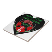 Kenia Tegeltje (Zijkant)