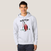 Kenia Tour Safari Maasai Mara Inspirerend kunst Hoodie (Voorkant volledig)