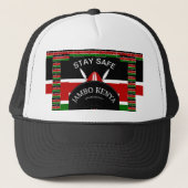 Kenia: Veilig en veilig Trucker Pet (Voorkant)