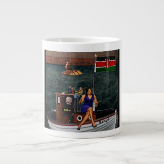 Kenia verbindend grote koffiekop