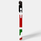 Kenia Viering Kleurrijke Vlag Kaart Vector Kunstwe Case-Mate iPhone Case (Achterkant / Links)