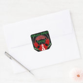 Kenia Vierkante Sticker (Envelop)