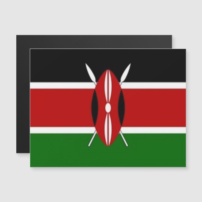 Kenia - vlag - (Voorkant / Achterkant)