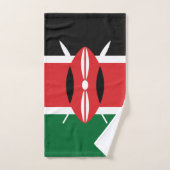 Kenia vlag bad handdoek (Handdoek)