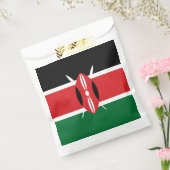 Kenia vlag bedankzakje (Gezegeld)